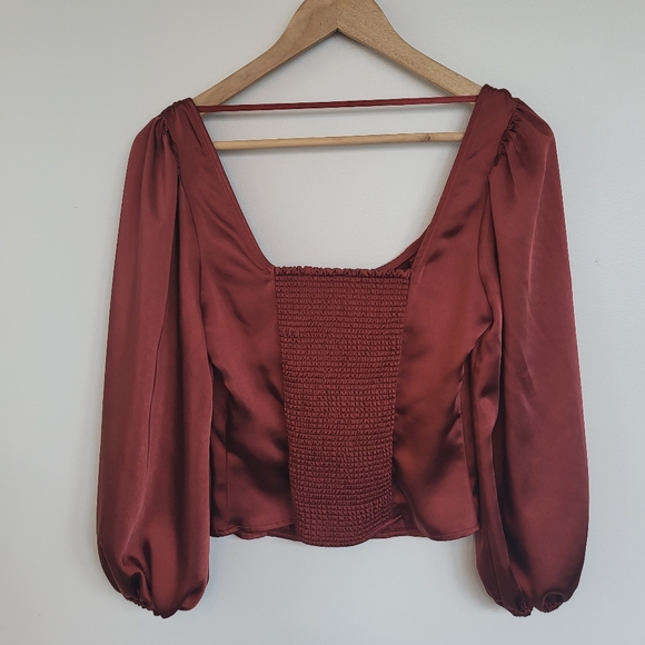 Free People Top - Hold Me Tight Corset Blouse - Picture 3 of 8